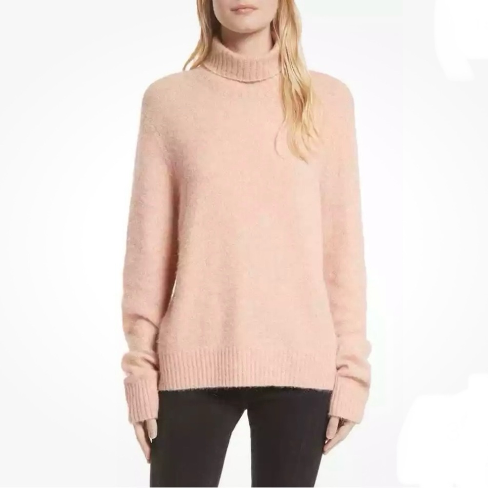 Frame Slouchy Turtleneck Sweater